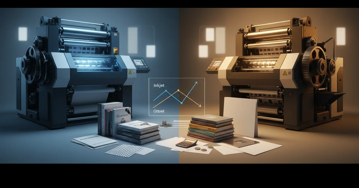 Inkjet vs Offset Book Printing Cost Analysis: A 2026 Implementation Guide