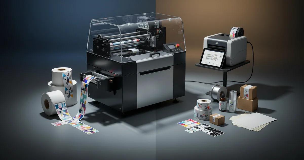 Custom Label Printers: The 2026 Strategic In-House vs. Outsourcing Guide