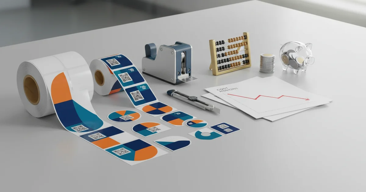 Stick On Printed Labels: Save 47% by Avoiding Hidden Reprint Costs