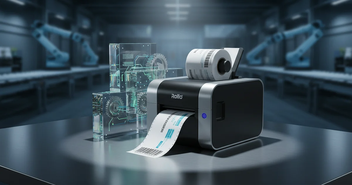 rollo shipping label printer — Integrate your Rollo shipping label printer with pre-printed labels to cut costs