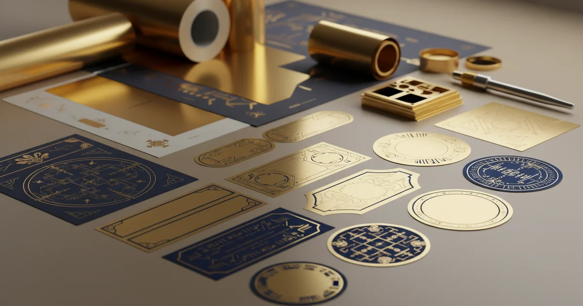 Custom Printed Gold Labels: The 2026 Technical Specifier's Guide
