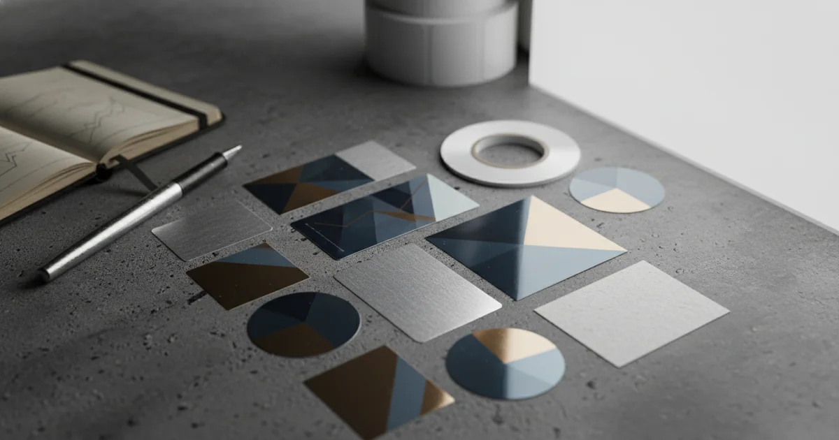 label stickers — Premium label stickers cost 40-60% more upfront but yield 60% lower 3-year TCO