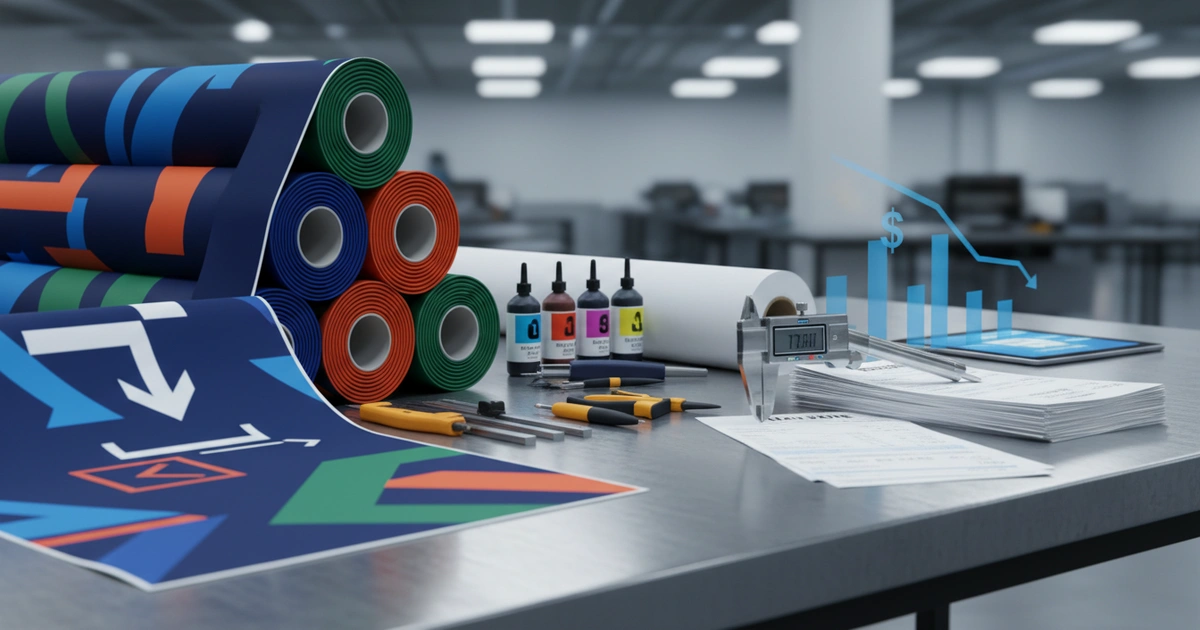 Guide: custom outdoor banner printing — Custom outdoor banner printing requires 13-18oz vinyl, UV-resistant inks, and tr