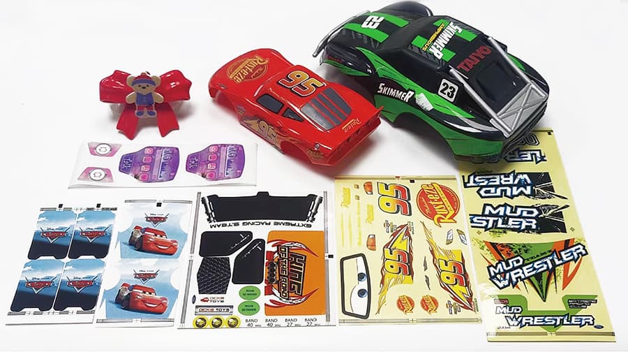 Promotional branded decals and sticker sheets