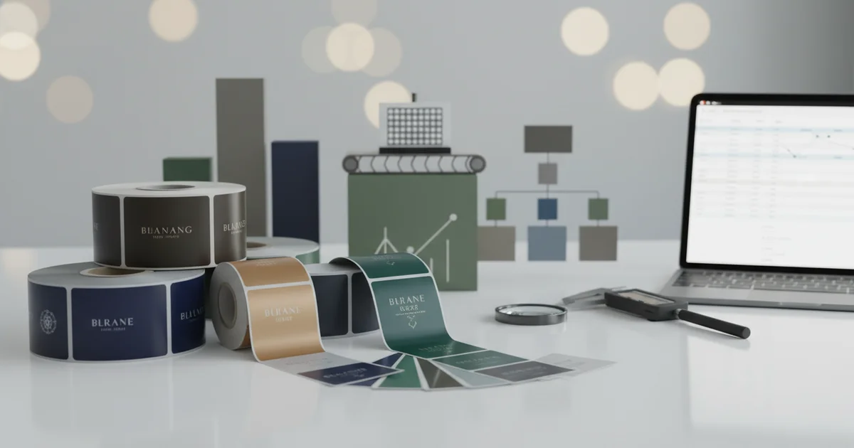 Guide: product label printing — Product label printing TCO hinges on volume: digital (HP Indigo) wins under 10k