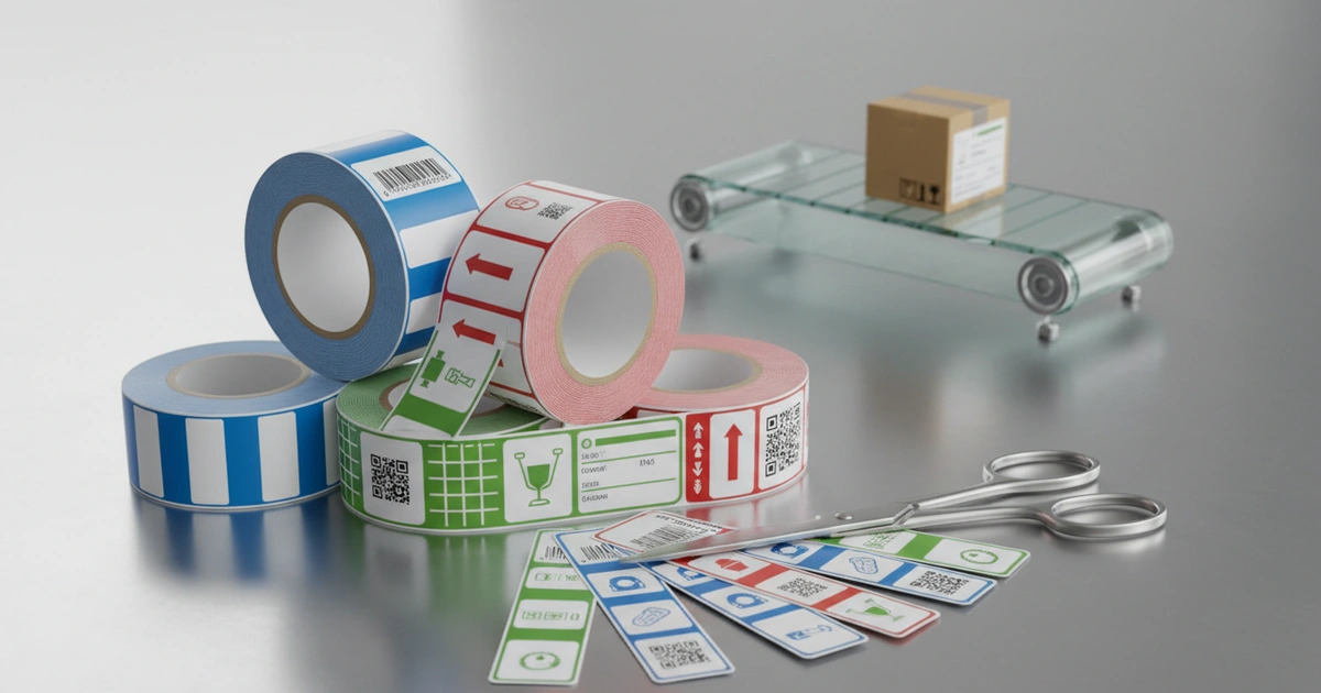 Guide: custom label tape — Custom label tape reduces supply chain errors 15-25% with 95% first-pass accurac