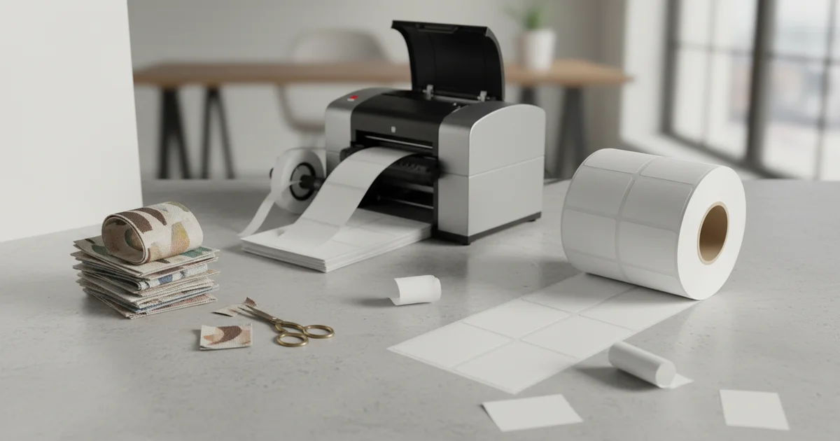 Clothing Tag Labels Personalized Cut Costs vs Bulk Sticker Labels