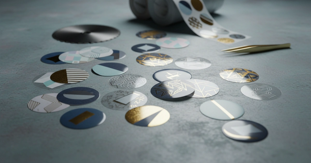 Checklist: 2 inch round sticker template — A 2 inch round sticker template requires 0