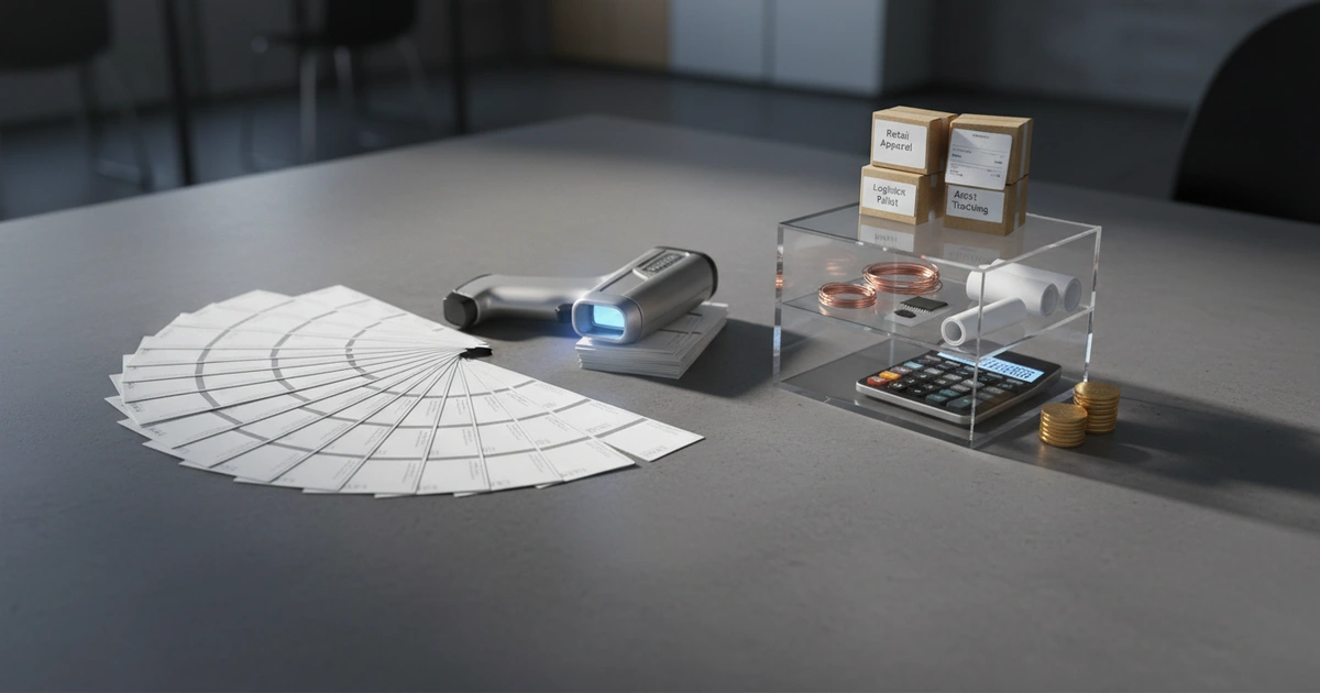 Guide: rfid stickers bulk — RFID stickers bulk guide: BOPP synthetic labels offer lowest 3-year TCO at $92/1