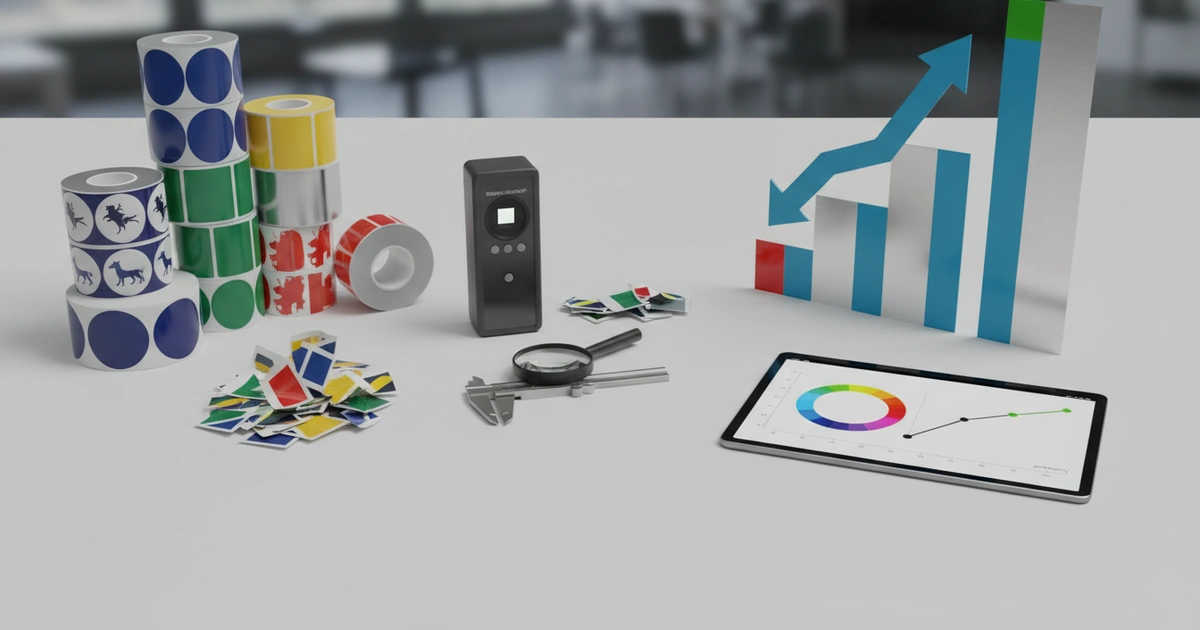 Guide: custom brand labels — Custom brand labels require Delta E <2