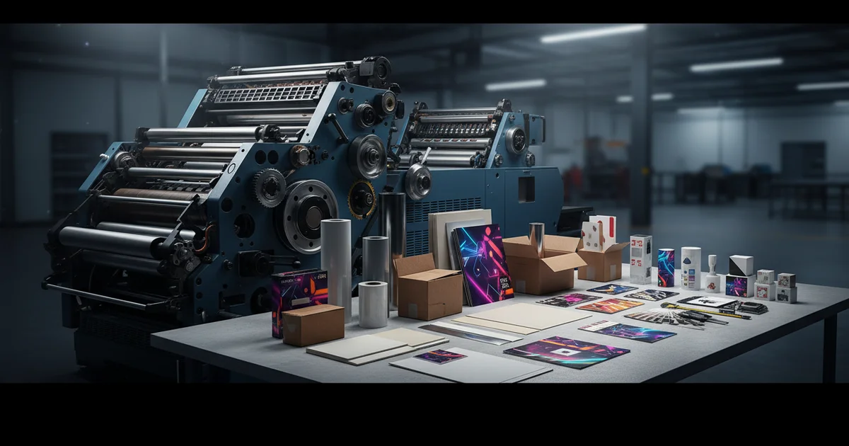 custom printing — Custom printing guide: Offset beats digital on cost for runs over 5,000 units, w