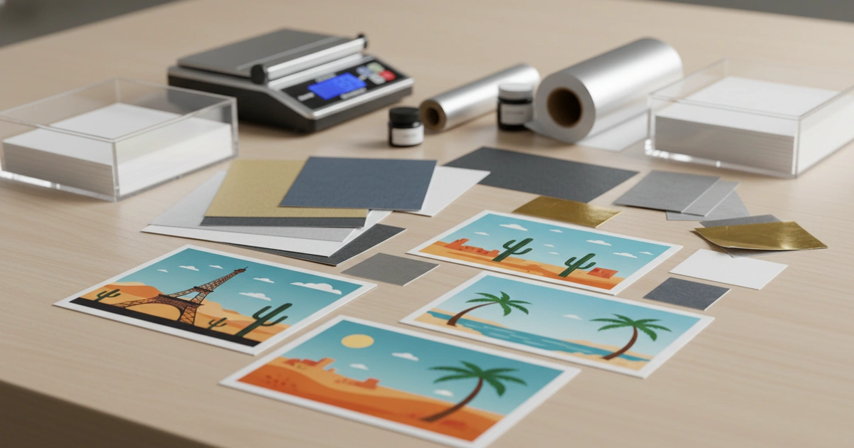 how to print your own postcards — Printing postcards in-house costs $830 per 1,000 vs $250 for professional offset